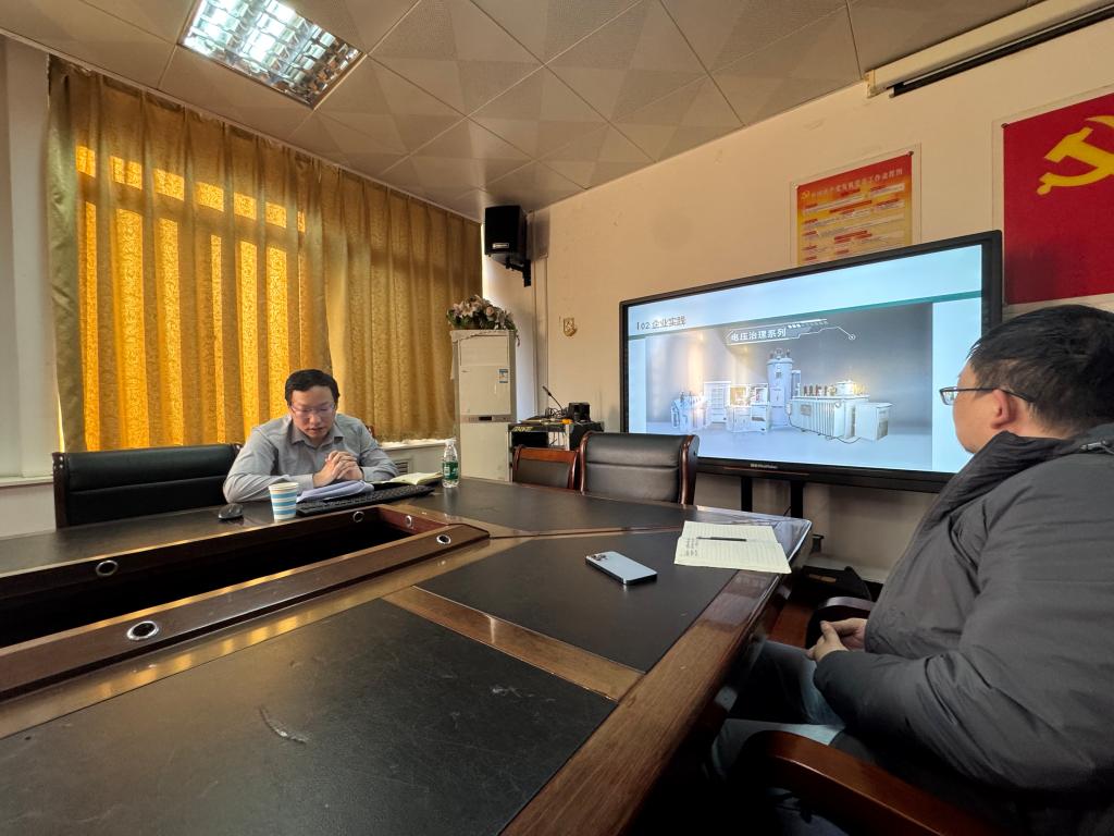 公司邀请中宝电气技术总监孙志印做专题讲座